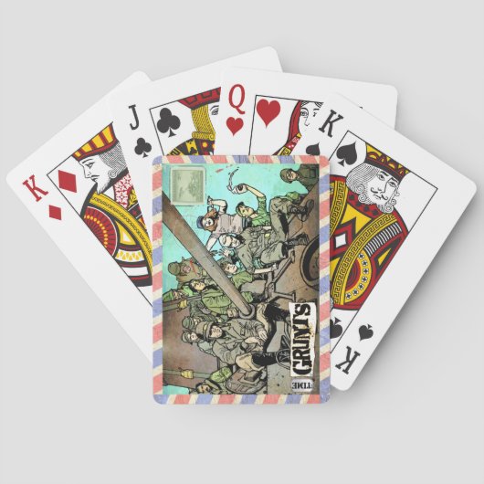 Jeu De Cartes Time Grunts Bicyclette jouer aux cartes (dos)