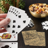 Jeu De Cartes Toile - Taupe (In Situ)