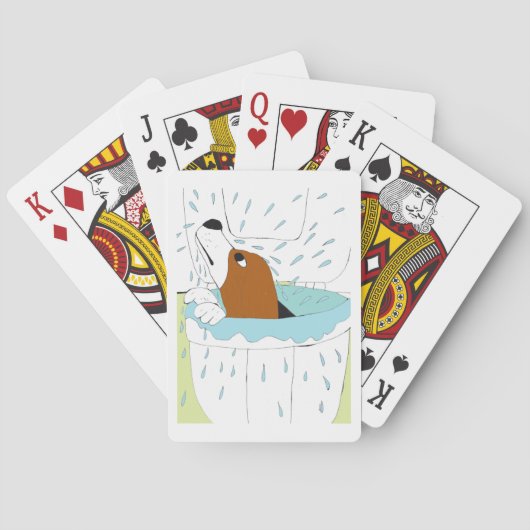 Jeu De Cartes toilet dog  (dos)