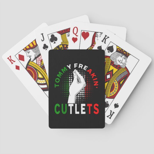Jeu De Cartes Tommy Cutlets (dos)