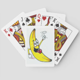 Jeu De Cartes Top Banana, bande dessinée de banane dansante
