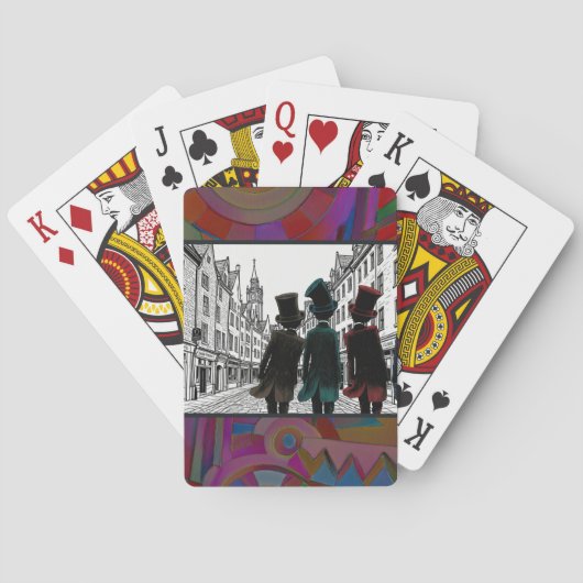 Jeu De Cartes Top Hats (dos)