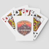 Jeu De Cartes Top qualité de camping papa (dos)
