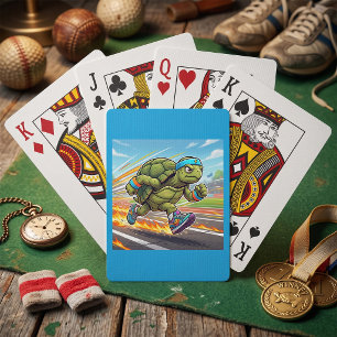 Jeu De Cartes Tortue Athlétique Sprinteur Rapide Coureur