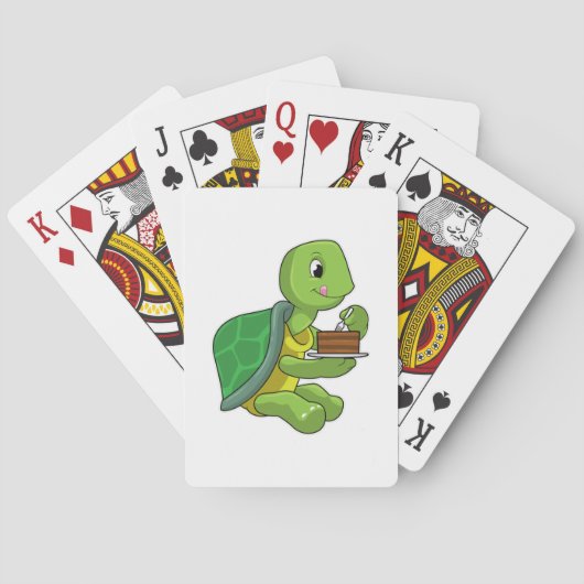 Jeu De Cartes Tortue au gâteau (dos)