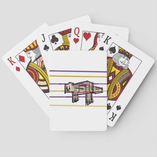 Jeu De Cartes Tortue de mer été  (dos)