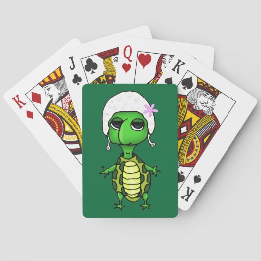 Jeu De Cartes Tortue de natation (dos)