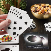 Jeu De Cartes Total éclipse solaire 2024 lune de soleil (In Situ)