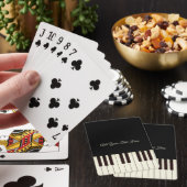 Jeu De Cartes Touches de piano (In Situ)