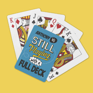 Jeu De Cartes Toujours jouer avec un pont complet amusant Person