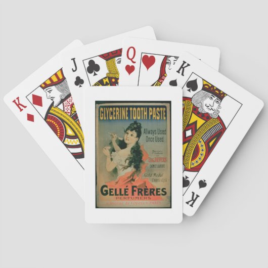 Jeu De Cartes 'Toujours utilisé, une fois utilisé', affiche publ (dos)
