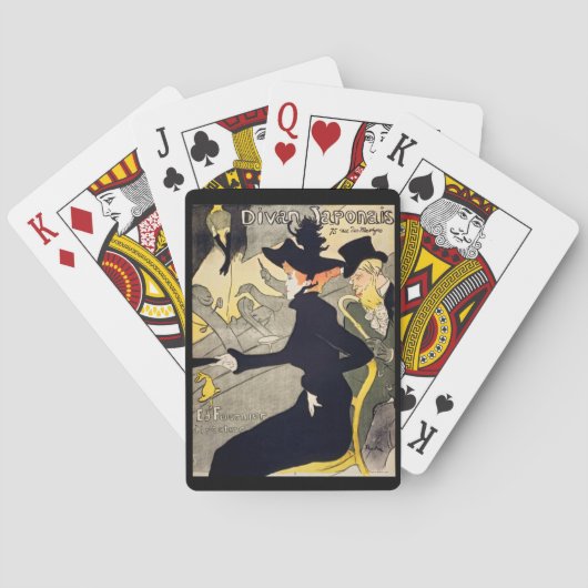 Jeu De Cartes Toulouse-Lautrec - Divan Japonais (dos)