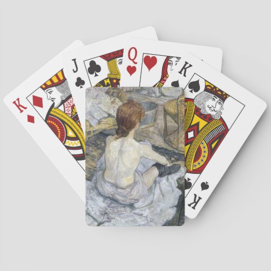 Jeu De Cartes Toulouse-Lautrec - Rousse / Toilettes (dos)