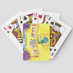 JEU DE CARTES TOUR D'ADRESSE DE JOUR D'ANNÉE BISSEXTILE