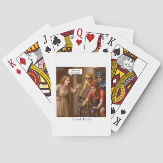 Jeu De Cartes Tour de Fran’s (dos)