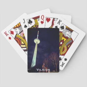 Jeu De Cartes Tour de télévision de l'ère soviétique - Vilnius,