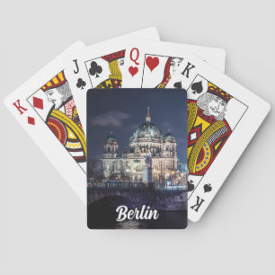 Jeu De Cartes Tour de télévision et Cathédrale de Berlin à Berli