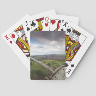 Jeu De Cartes Tour d'un char israélien pointant vers Qunietra