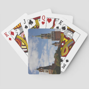 Jeu De Cartes Tour Spasskaya sur la Place Rouge, Moscou, Russie