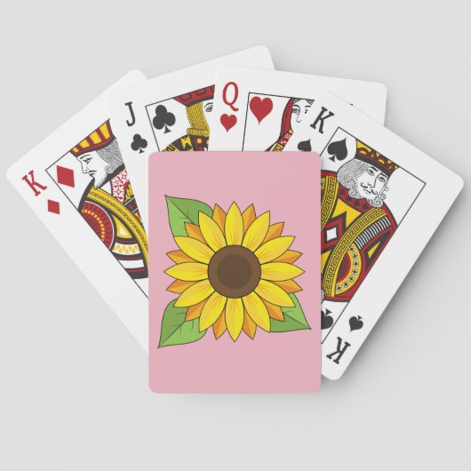 Jeu De Cartes Tournesol (dos)