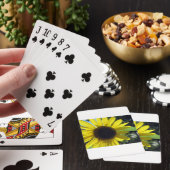 Jeu De Cartes Tournesol jaune (In Situ)