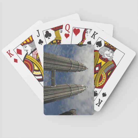 Jeu De Cartes Tours Petronas Kuala Lumpur Malaisie (dos)