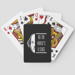 Jeu De Cartes Tous les Mondes d'A Stage Shakespeare Citer Thespi