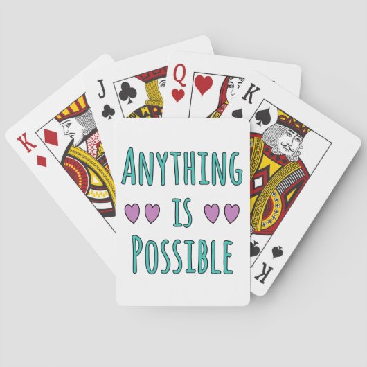 Jeu De Cartes Tout est Possible (dos)