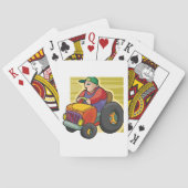 Jeu De Cartes Tracteur routier agricole (dos)