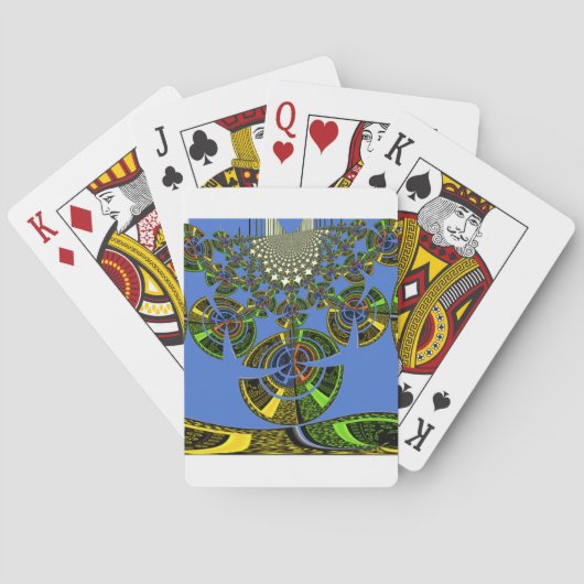 Jeu De Cartes Tradition bleue (dos)