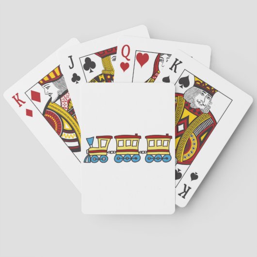 Jeu De Cartes Train (dos)