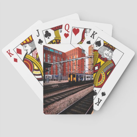 Jeu De Cartes Train bleu, Leeds (dos)