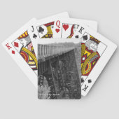 Jeu De Cartes Train ferroviaire Trussel Kinzua Bridge Skywalk (dos)