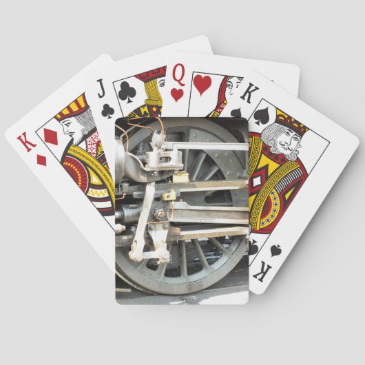 JEU DE CARTES TRAINS À VAPEUR (dos)