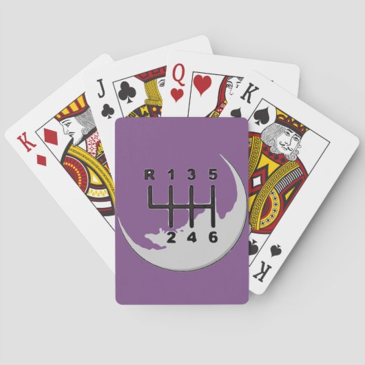 Jeu De Cartes Transmission MANUELLE - COULEURS (dos)