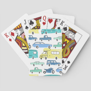 Jeu De Cartes Transport de dessins animés : Amusement des enfant