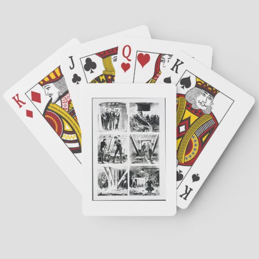 Jeu De Cartes Travailler à l'intérieur des caissons, construire (dos)