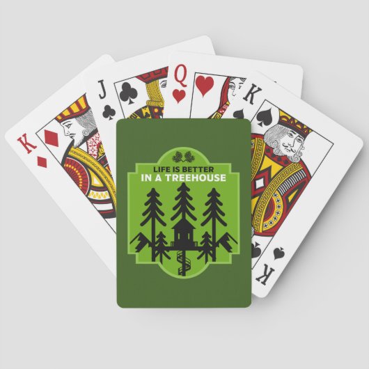 Jeu De Cartes Treehouse Living (dos)