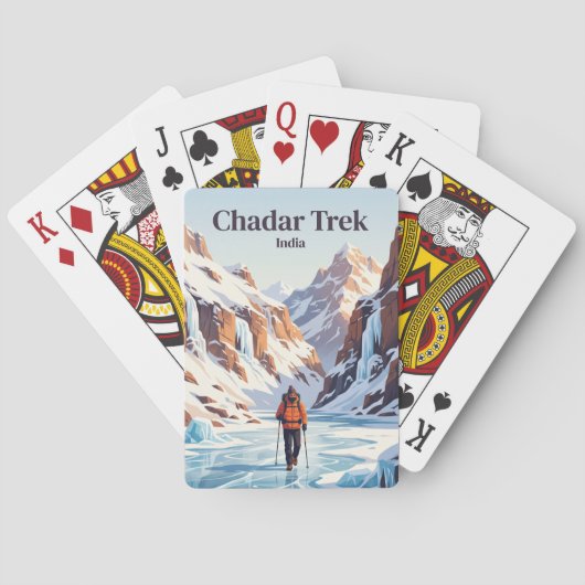 Jeu De Cartes Trek Chadar Inde (dos)