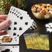 Jeu De Cartes Trembles en automne dans les Rocheuses (In Situ)