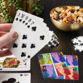 Jeu De Cartes Trendy et coloré (In Situ)