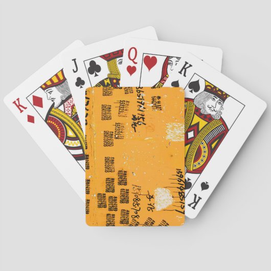 Jeu De Cartes Très unique Cool urbain (dos)
