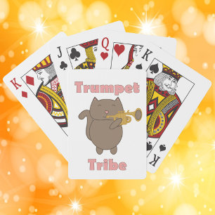 Jeu De Cartes Tribu de la Trompette Chat Brun