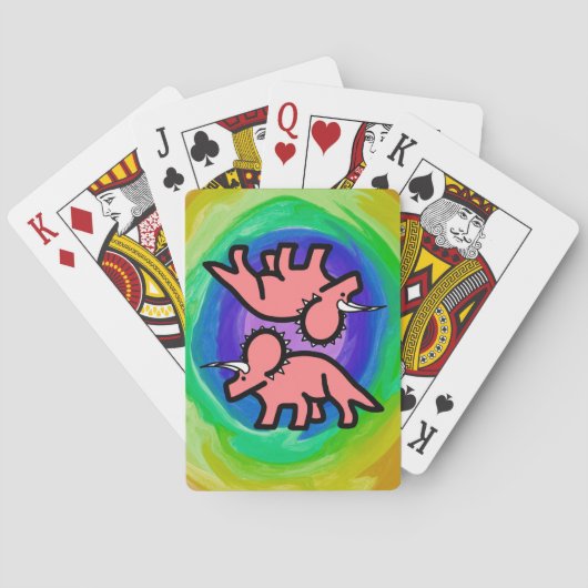 Jeu De Cartes Triceratops  (dos)