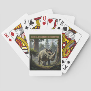 Jeu De Cartes Triceratops furtifs