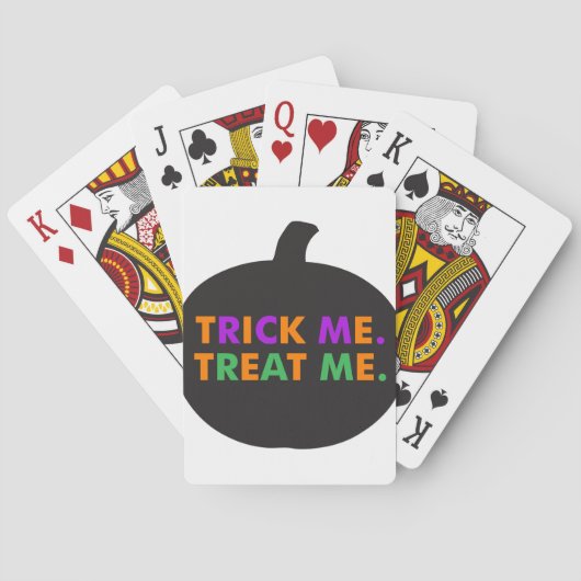 Jeu De Cartes Trick Me Traite, Couleurs Multiples (dos)