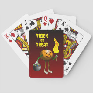 Jeu De Cartes Trick ou Citrouille de traitement