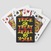 Jeu De Cartes TRICK OU TRAITER drôle halloween (dos)
