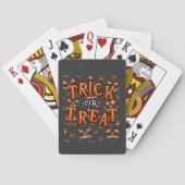 Jeu De Cartes Trick ou Treat Halloween Classic Playing Cards (dos)