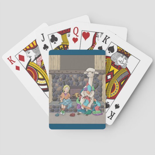 Jeu De Cartes Tricot d'alpaca (dos)